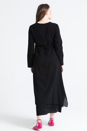 لباس مشکی زنانه بافتنی Eliş Şile Bezi - کد 681424759