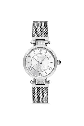 ساعت مچی طوسی زنانه استل (فولاد) ELEGANGS - کد 34688152