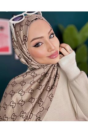 شال قهوه ای زنانه Genel Markalar - کد 889103781