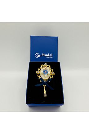 سنجاق سینه طلائی زنانه فلزی model aksesuar - کد 455343109
