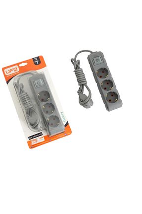 کابل افزودنی پریز گروهی طوسی 3 UFO - کد 889151494
