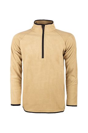 سوئیشرت بژ مردانه ساده VAV WEAR - کد 69127668