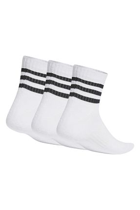 جوراب اسپرت سفید زنانه پنبه ای adidas - کد 763481180