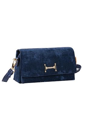 کیف دوشی سرمه ای زنانه چرم مصنوعی Bagacar - کد 889196657