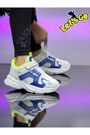 کفش اسنیکر سفید بچه گانه PU Let