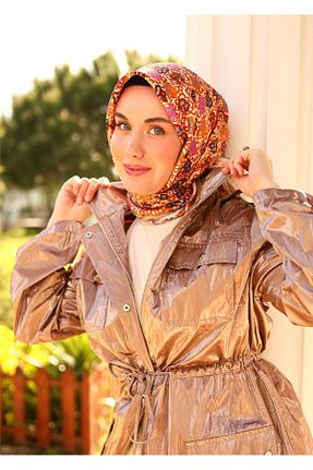 روسری زرد İpek Tivil SİLKHOMEE - کد 855340956