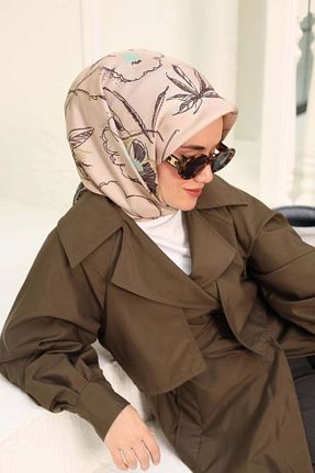 روسری آبی İpek Tivil SİLKHOMEE - کد 856461040