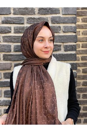 شال سرمه ای زنانه پلی استر Loryan - کد 889274456