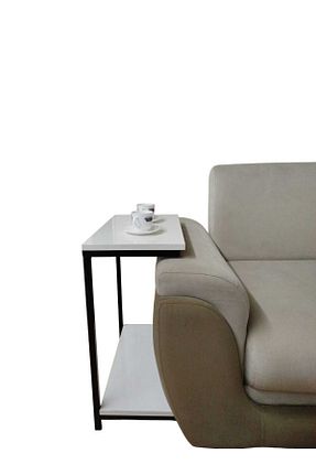 پایه لپ تاپ سفید 65 سانتی متر SteelDesing - کد 889996521