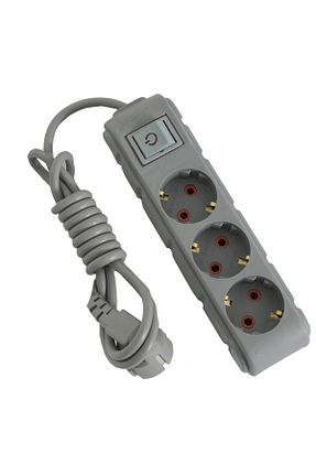کابل افزودنی پریز گروهی طوسی 3 UFO - کد 889335901