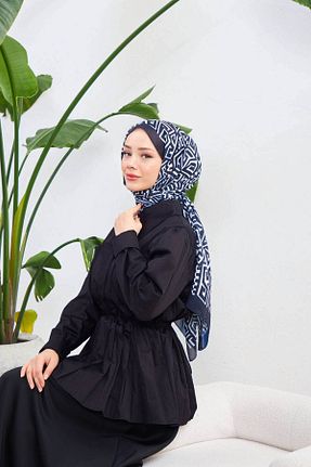 شال سرمه ای زنانه İpekhan - کد 786107110