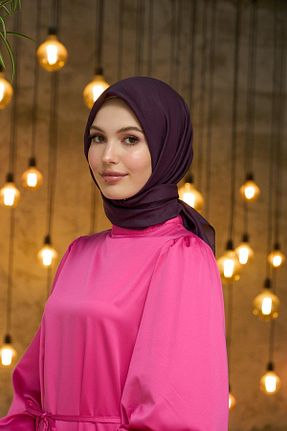 روسری بنفش İpek Vual İpekhan - کد 832686229