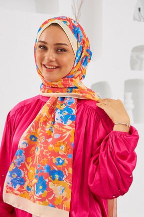 شال بژ زنانه İpekhan - کد 759002851