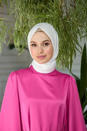 روسری سفید İpek Vual İpekhan - کد 832686254