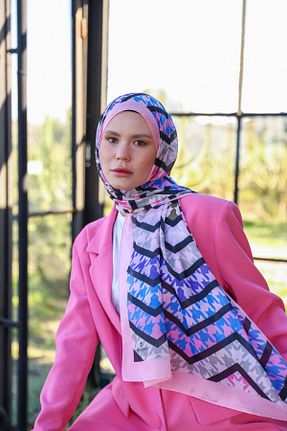 شال صورتی زنانه İpekhan - کد 808797374