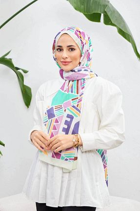 شال سبز زنانه İpekhan - کد 786045931