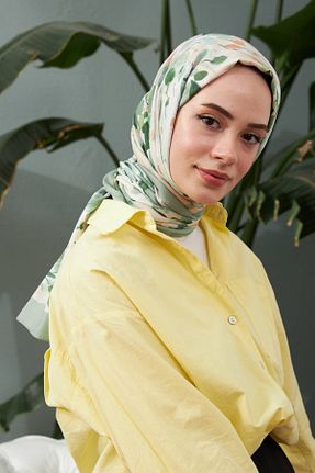 شال سبز زنانه İpekhan - کد 706256717