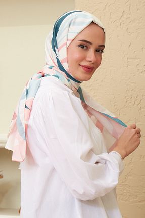 شال نباتی زنانه پنبه پلی استر İpekhan - کد 446520554