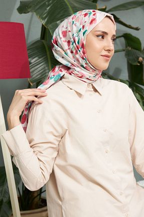 شال صورتی زنانه İpekhan - کد 706221003