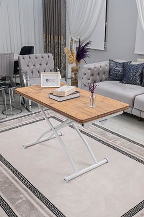 میز جلو مبلی قهوه ای MDF SEHPAM AKILLI - کد 316096031