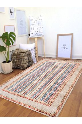 فرش بژ زیره ضد لغزش LTS HOME - کد 889416999