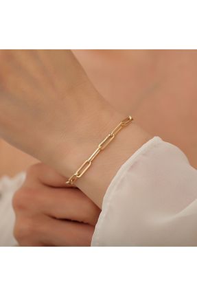 دستبند نقره زرد زنانه 925 عیار Marylebone Silver - کد 889417493