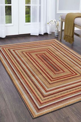 فرش قهوه ای زیره ضد لغزش LTS HOME - کد 889416630
