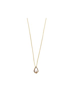 گردنبند طلا طلائی زنانه 14 عیار an altın nesil - کد 890210656