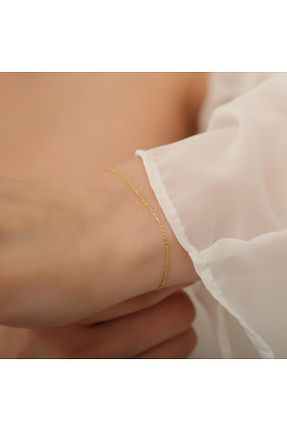 دستبند نقره زرد زنانه 925 عیار Marylebone Silver - کد 889513137
