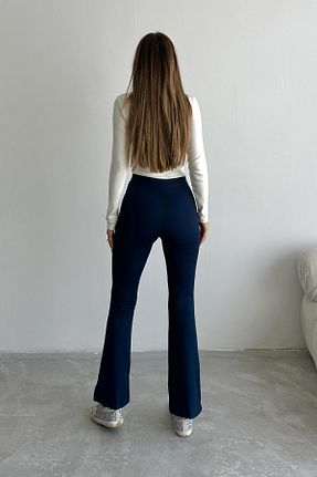 شلوار سرمه ای زنانه لیکرا Cacha Fashion - کد 880461620