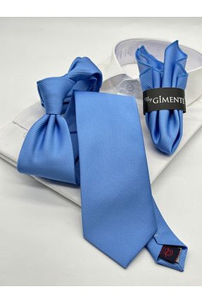 کراوات سرمه ای مردانه پلی استر Gutiero - کد 889548840