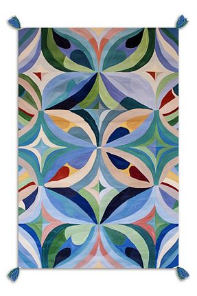 فرش رنگی قابل شستشو Rugs Modern Halı - کد 889574726