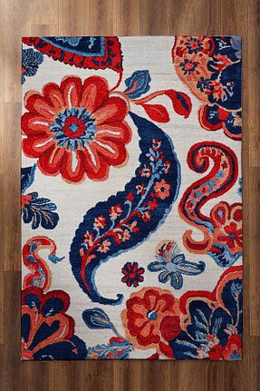 فرش بژ قابل شستشو Rugs Modern Halı - کد 889589242