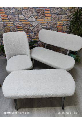 پوف و نیمکت نباتی 100 x 40 COVER TEKSTİL - کد 889613950