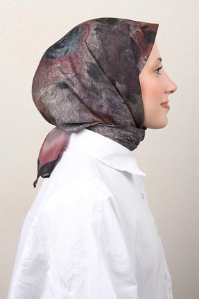 دستمال گردن زرشکی Netsis - کد 889612186