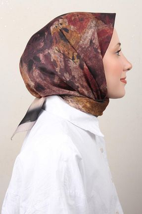 دستمال گردن زرشکی Netsis - کد 889612045