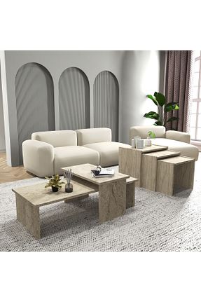 میز جلو مبلی بژ Suntalam Cool Home - کد 869226671