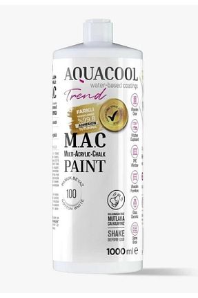 رنگ اکریلیک سفید Aquacool Trend - کد 690570291
