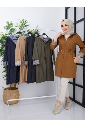 ترنچکت حجاب مشکی زنانه پلی استر RACE FASHİON - کد 851663524