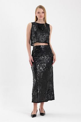 بلوز مشکی زنانه ساده ALEA STUDIO - کد 889664221