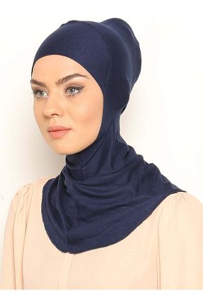 کلاه شنای حجاب سرمه ای زنانه Ecardin - کد 72264433