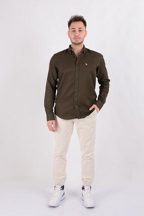 شلوار نباتی مردانه پارچه Cazador - کد 815121274