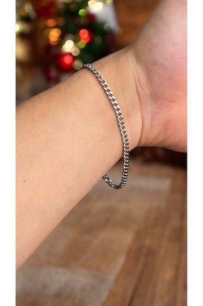 دستبند استیل (فولاد) بنفش زنانه استیل ضد زنگ İNN JEWELLERY - کد 889707453