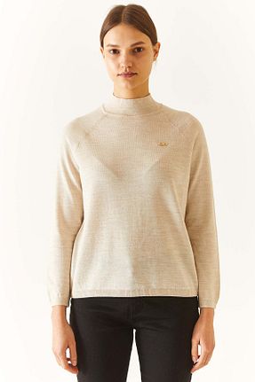 پلیور طوسی زنانه ساده U.S. Polo Assn. - کد 889704364