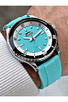 ساعت مچی فیروزه ای زنانه 46-50 میلی متر Slazenger - کد 854224780