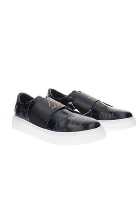 کفش کژوال سرمه ای مردانه پاشنه کوتاه (1 - 4 سانتی متر) GROZ STORE - کد 889726076