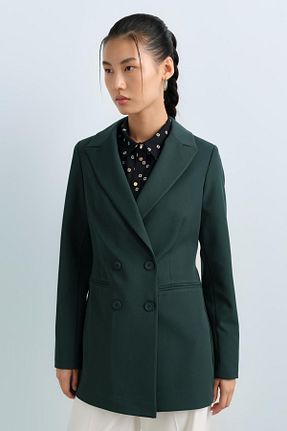 کت حجاب سبز زنانه Blazer Nihan - کد 889727752