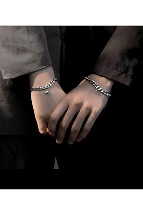 دستبند استیل (فولاد) زنانه استیل ضد زنگ derokas - کد 889728939