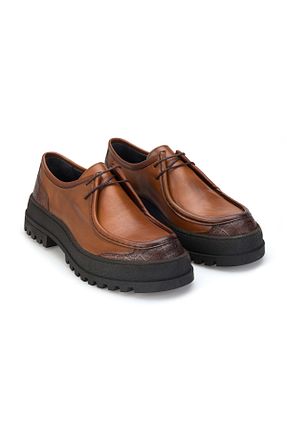 کفش کلاسیک قهوه ای مردانه پاشنه کوتاه (1 - 4 سانتی متر) Best Club - کد 890492089