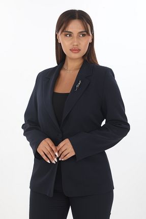 ست بالاتنه و پائین تنه سرمه ای زنانه بافتنی EXİTLİNE - کد 891416543